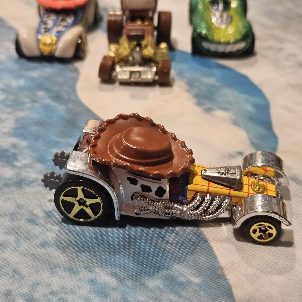 Toy Story Diecast Cars Lot of 6 Buzz Woody Jessie Rex Slinky Bullseye Disney